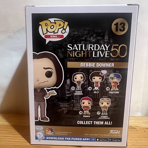Funko Pop SNL: Saturday Night Live 50th Anniversary Debbie Downer Brand New $12 - Picture 2 of 2